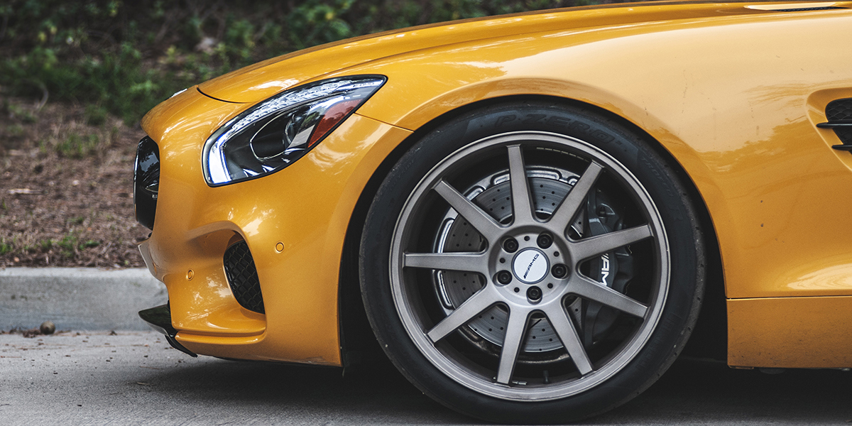 Mercedes-Benz <span>AMG GT S</span> - VFF02 Satin Brushed Palladium